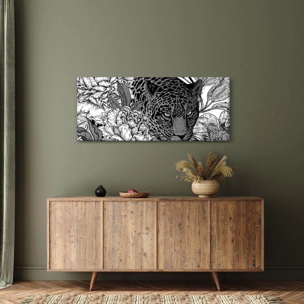 Tablou - Grădină exotică (120x50 cm)