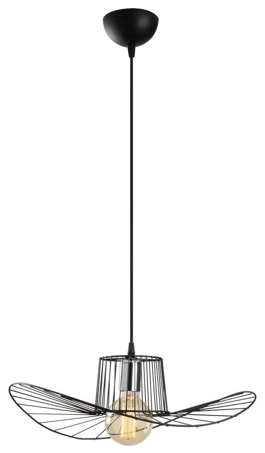 Lustră Opviq lights Tel Hat, ø 50 cm, negru