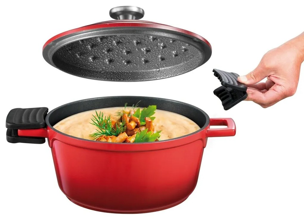 Tescoma Cratiță cu capac BORDEAUX 16 cm, 1,5 l, 16 cm