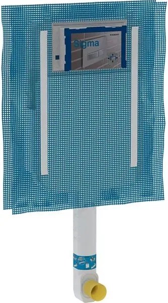 Rezervor incastrat 8 cm Geberit Sigma UP720 compact, cu actionare frontala, montaj in gips carton