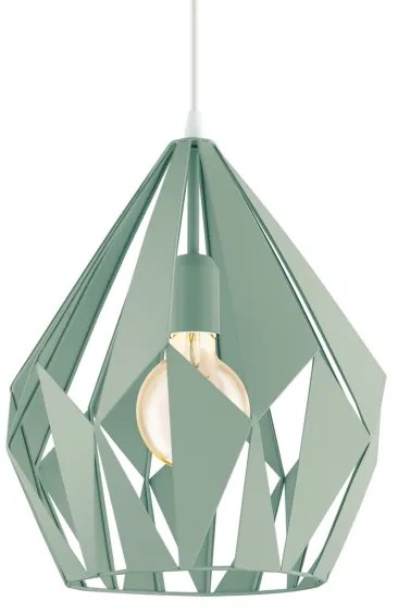 EGLO 49026 - Lustră pe cablu CARLTON-P 1xE27/60W/230V