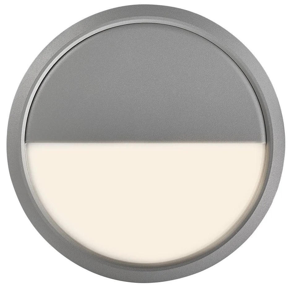 Aplica LED perete/ tavan exterior cu protectie IP54 Ava Smart Grey