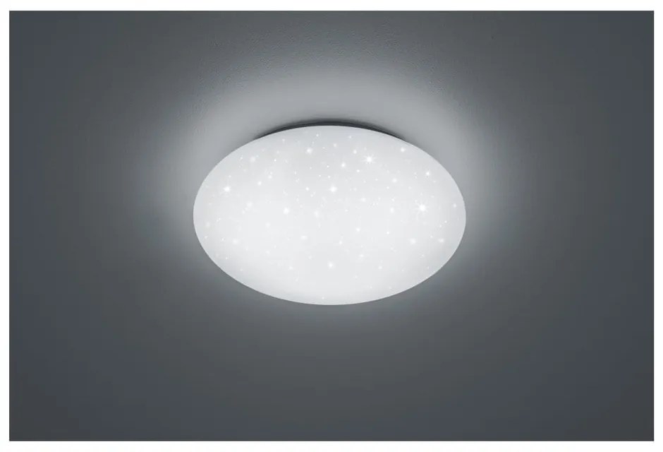 Plafonieră LED Trio Dots Putz, ⌀ 40 cm, alb