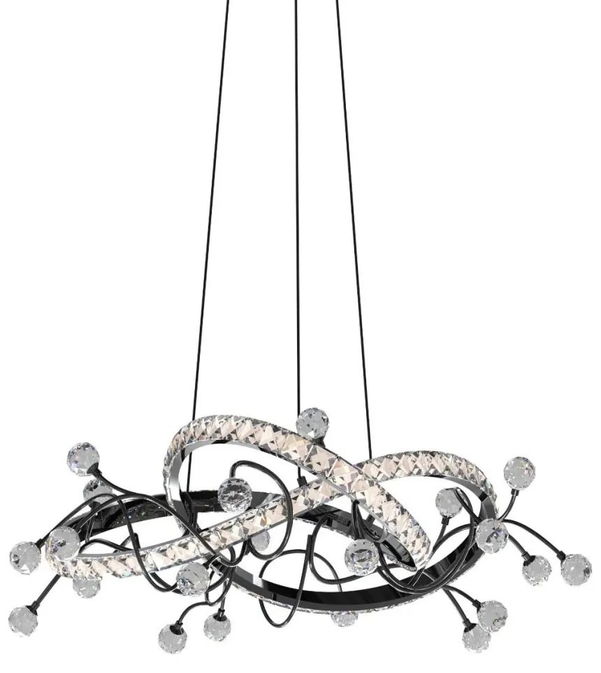 Lustra suspendata LED CCT si telecomanda Maia