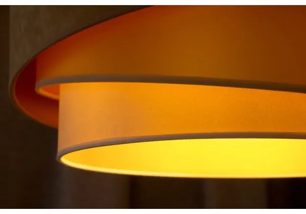 Lustră aplicată Duolla KOBO 1xE27/15W/230V d. 45 cm bej/auriu/crem