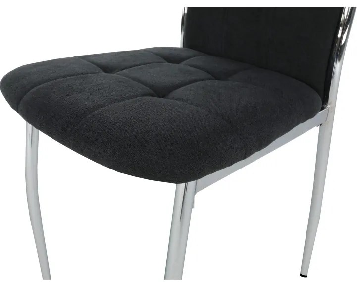 Zondo Scaun de sufragerie Alora (negru). 772791