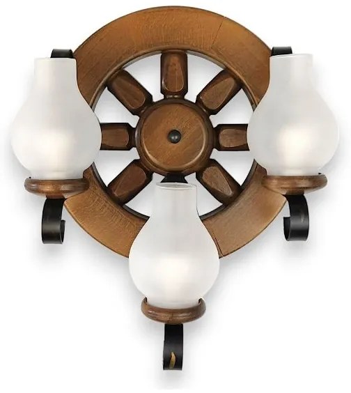 Aplică Brilagi ROATA APLICA 3xE14/40W/230V fag/nuc