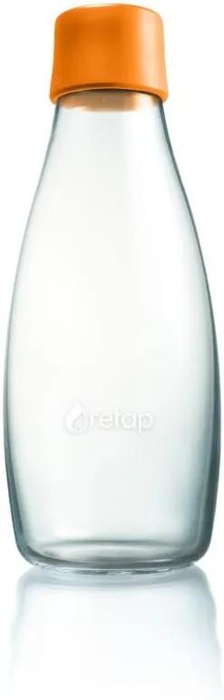 Sticlă cu garanție pe viață ReTap, 500 ml, portocaliu