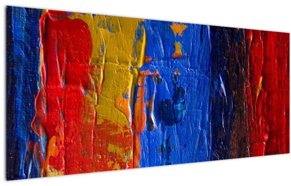 Tablou cu culorile pentru artiști (120x50 cm), în 40 de alte dimensiuni noi