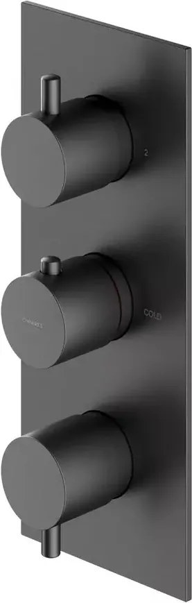 Baterie cada termostatata incastrata cu 3 elemente grafit periat Omnires Y fara corp ingropat