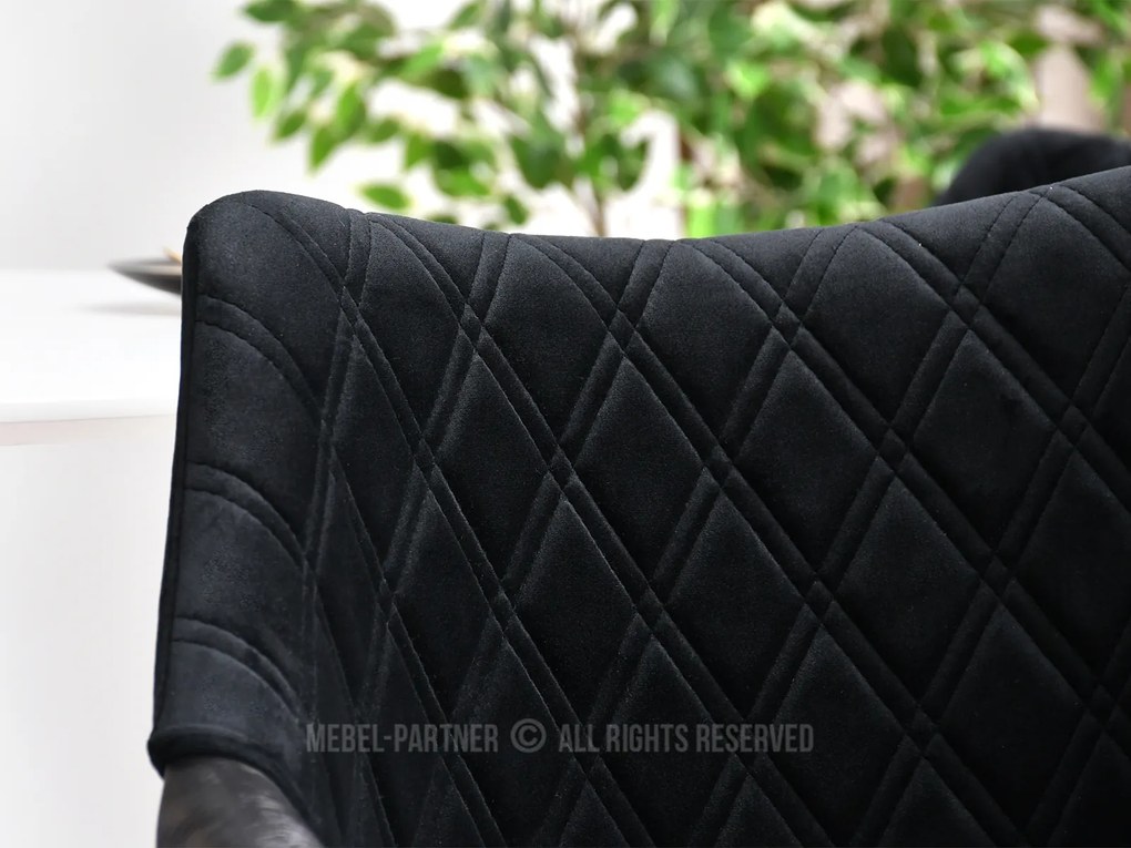 Scaun Rolf K (negru). 1111249