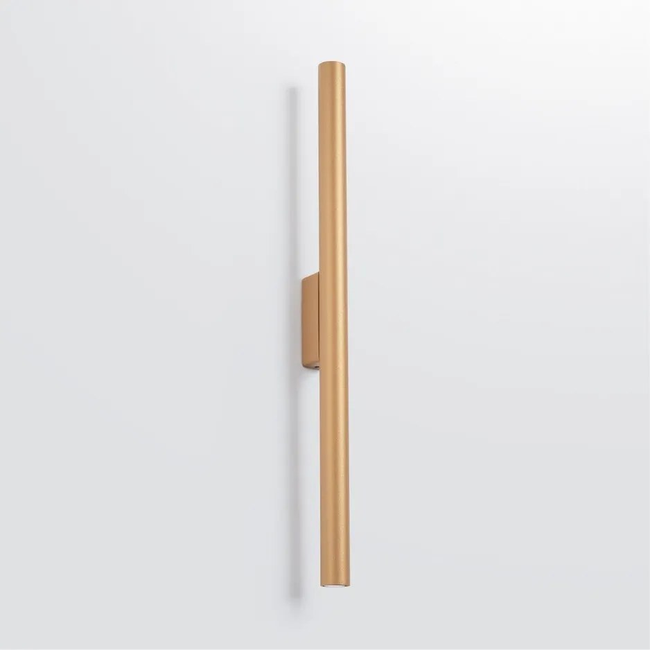 Aplică de perete aurie ø 2,5 cm Fideus – Sollux