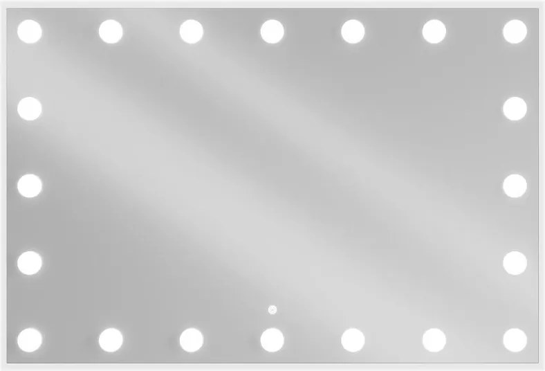 Mexen Dona oglindă de baie iluminată 120 x 80 cm, LED 6000K, antiabur - 9818-120-080-611-00