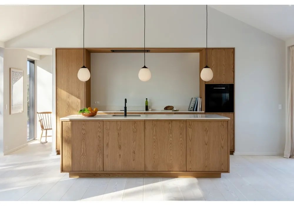 Abajur negru-alb ø 21 cm Around the World Mini – UMAGE