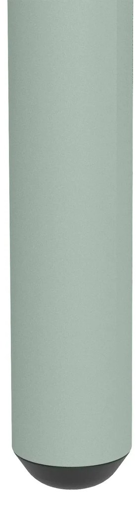Outsunny set de masă de 5 piese pentru grădină, mobilier exterior rezistent la intemperii, 80x80x74 cm, verde | Aosom Romania