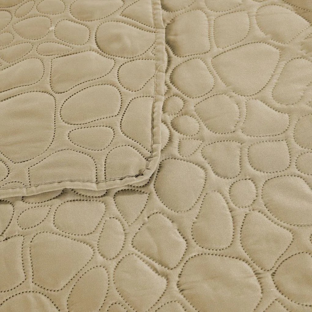 Cuvertura de pat bej STONE Dimensiune: 170 x 210 cm