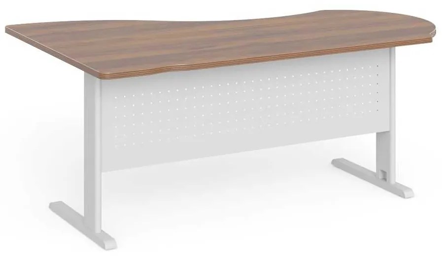 Birou de colt Manager 180 x 120 cm, dreapta, nuca warmia