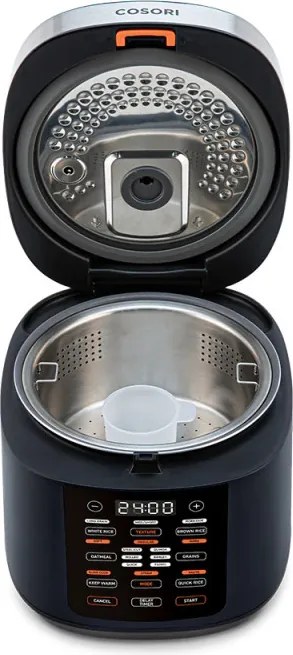 Slowcooker Cosori CRC-R501-KEU, 970 W, 5 l, 17 programe, Timer, Pornire programata, Negru