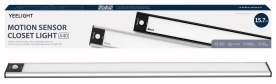 Corp de iluminat LED reîncărcabil cu senzor pentru corpuri de mobilier Yeelight 2,3W/1500 mAh 4000K 40 cm