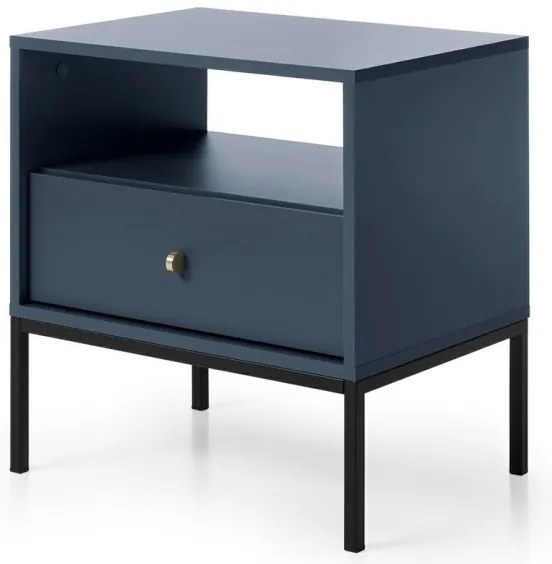 Noptieră MONO 56x54 cm albastru