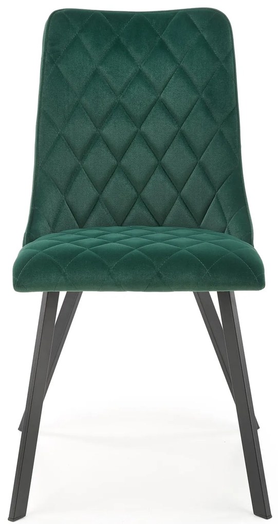Scaun de sufragerie Krazlard (verde închis). 1039683