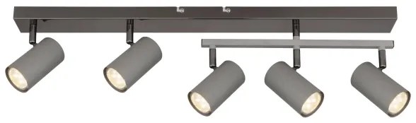 Spot Globo 57911-5S ROBBY 5xGU10/35W/230V gri