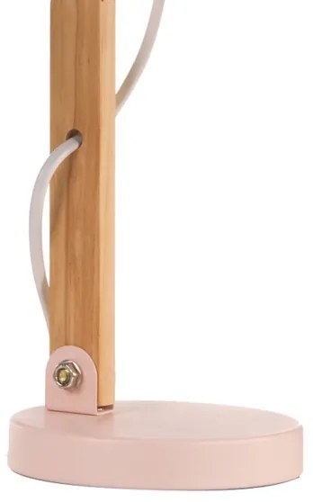 Lampă de masă ONLI NORA 1xE14/6W/230V roz