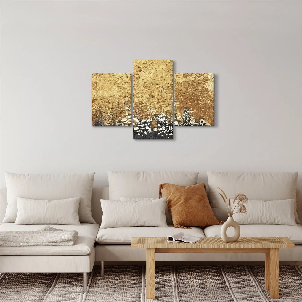 Tablou - Structura de aur N⁰3 (90x60 cm)