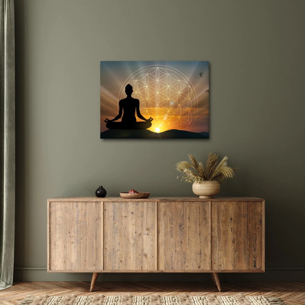 Tablou cu meditație (70x50 cm)