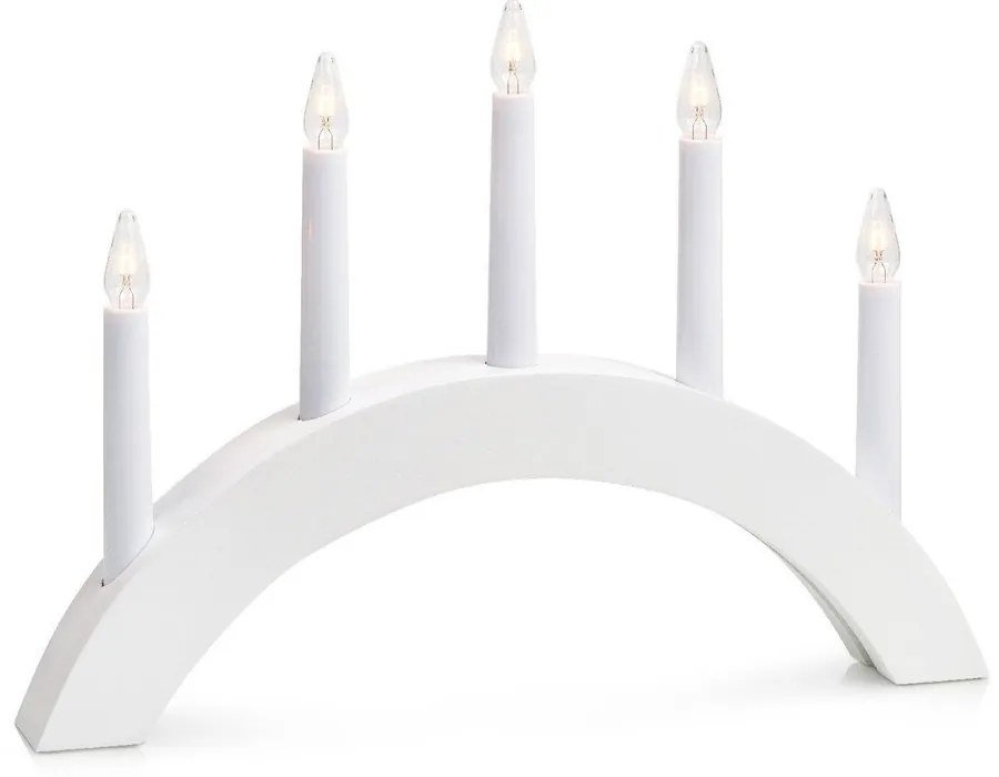 Decorațiune luminoasă albă cu model de Crăciun Atle – Markslöjd