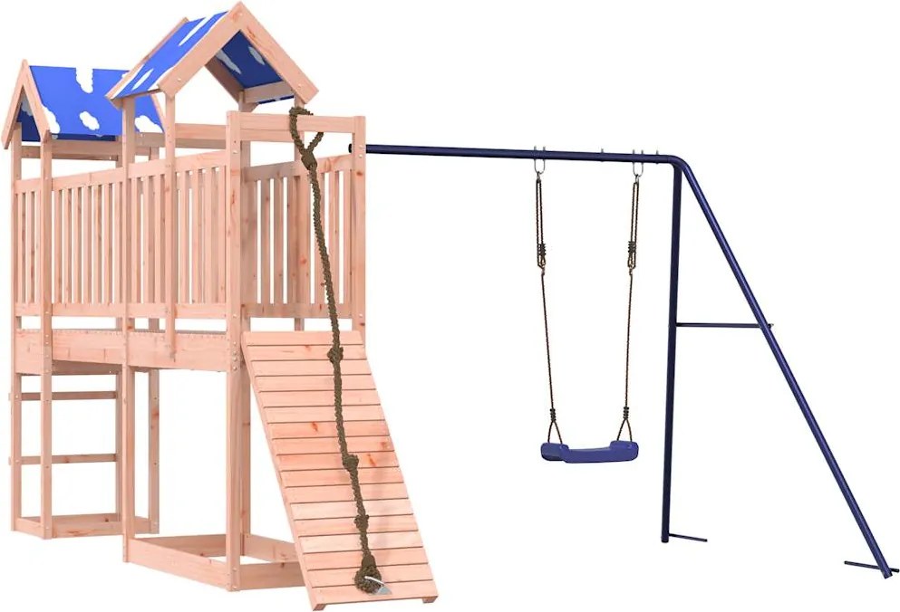 vidaXL Set de joacă pentru exterior, lemn masiv de douglas