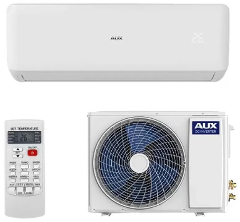 Aer conditionat cu invertor AUX ECO ASW-H09B5A4/FAR3DI-C0, 9000 BTU, A++/A+, Pana la 18 m2, Autocuratare, Autodiagnosticare, Mod Sleep, Alb