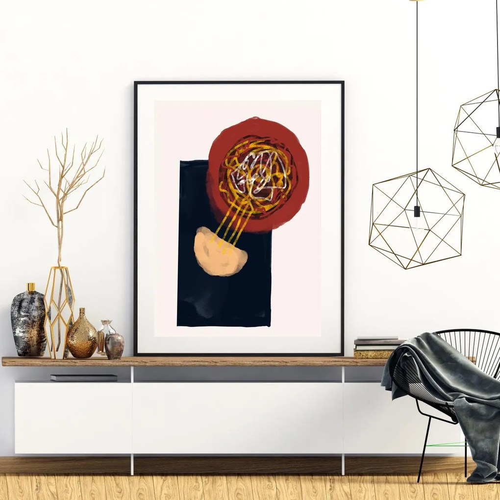 Poster - Abstracție artistică (A4)