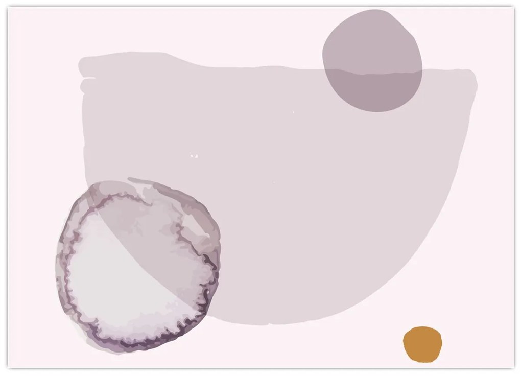 Tablou - Minimalism violet N⁰2 (70x50 cm)