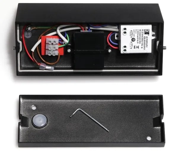 Aplică LED de exterior cu senzor HUGO LED/9W/230V IP54 3000K/4000K LED2