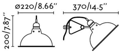 FARO 64169 - Lampa cu clip PEPPER 1xE27/15W/230V