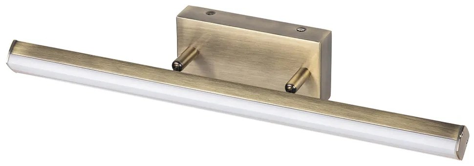 Aplica de perete LED pentru oglinda baie IP44 Silas 12W bronz 5720 RX