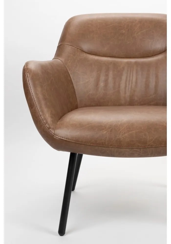 Fotoliu maro Dude – White Label