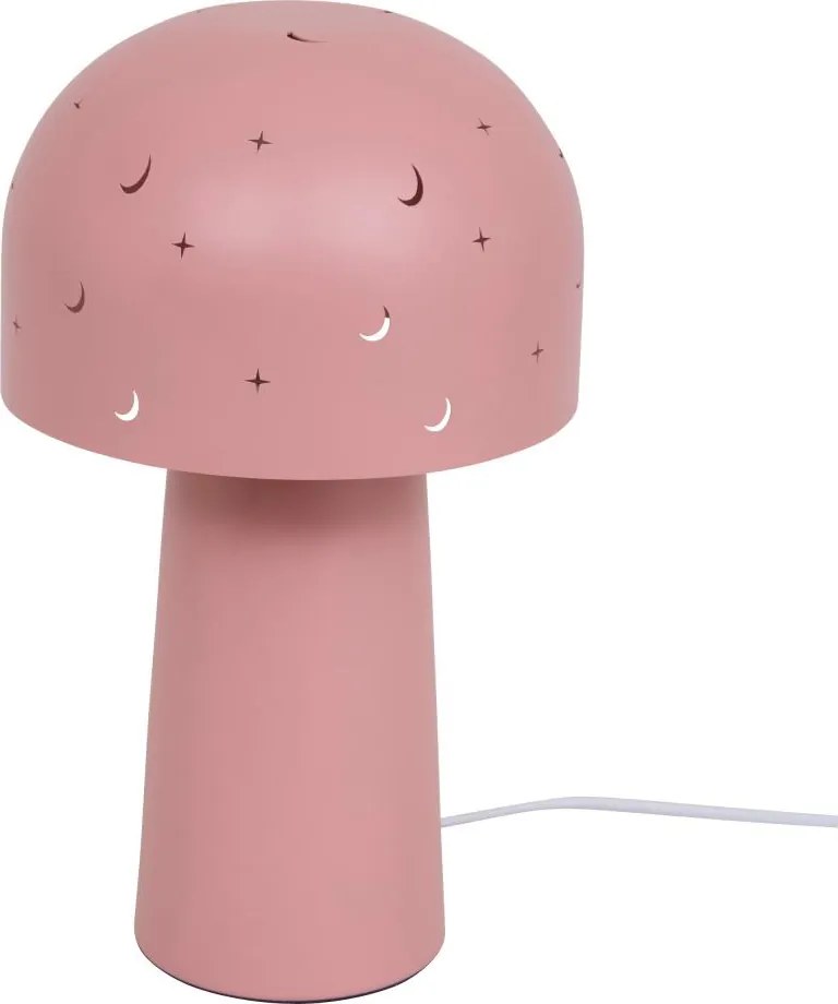 Atmosphera - Lampă de masă pentru copii STARRY MUSHROOM 1xE14/25W/230V, roz