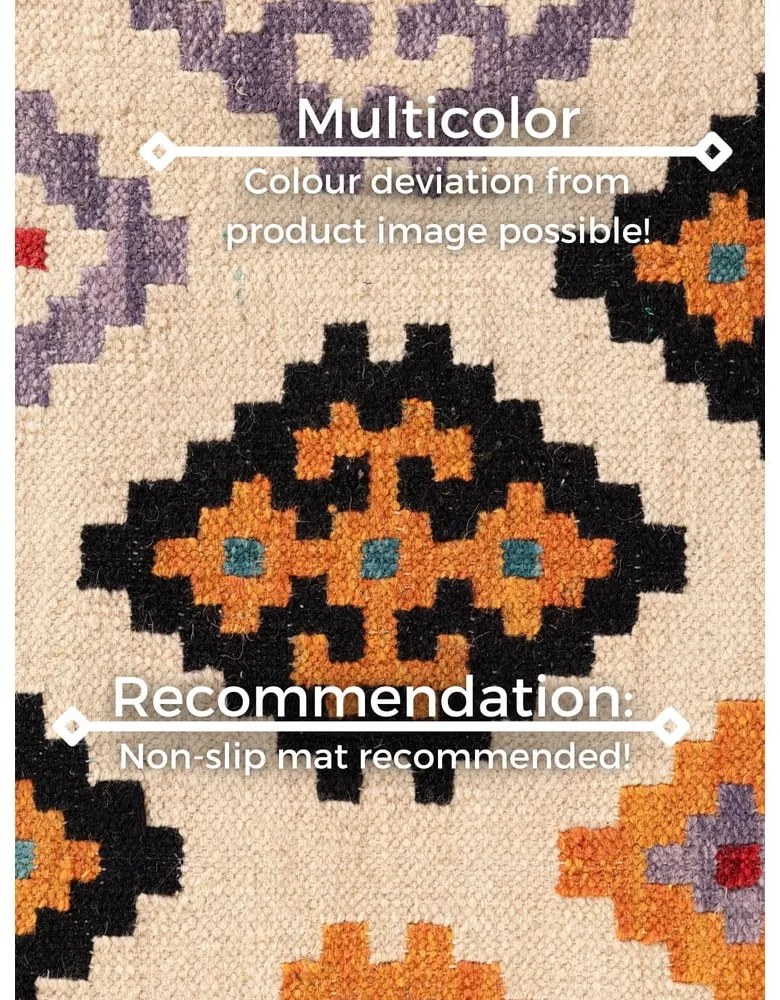 Covor roșu reversibil, țesut manual din lână 120x170 cm Kamal Kian – Nouristan