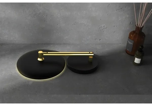 Deante ADI_Z812-LED Oglindă cosmetică reîncărcabilă pentru baie SILIA, LED 5 V, 5000 mAh, 2700–6500 K, IP44