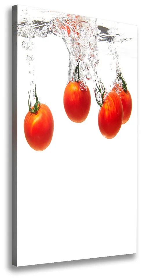 Tablou pe pânză Tomatele sub apă