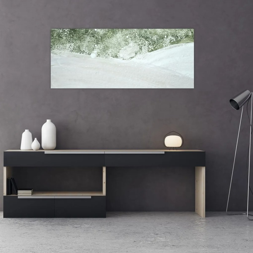 Abstract din pensule (120x50 cm)