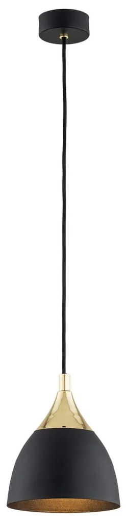 Pendul design modern MURANO negru