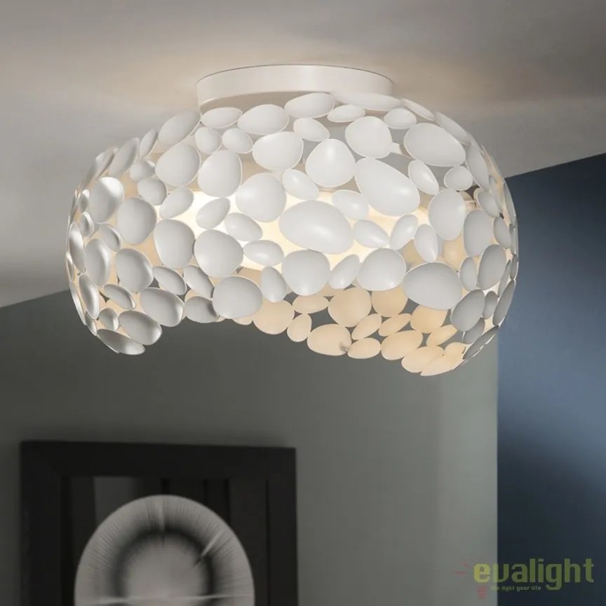Plafoniera LED design modern diam.46cm Narisa alb