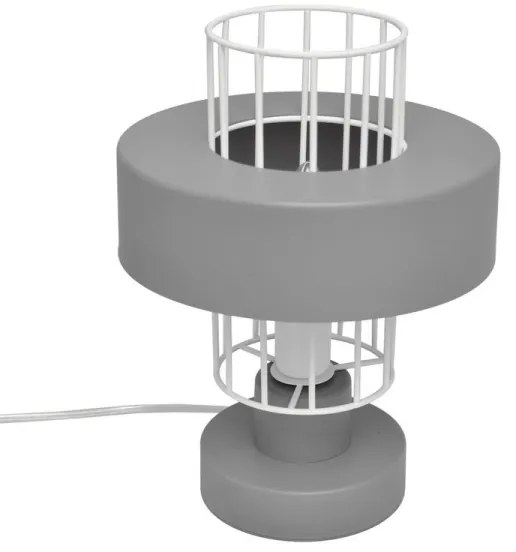 Lampă de masă VOLTA 1xE27/15W/230V gri