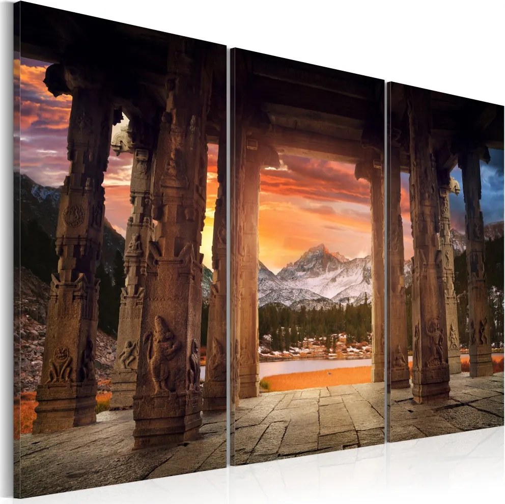 Tablou Bimago - Time for contemplation - triptych 60x40 cm