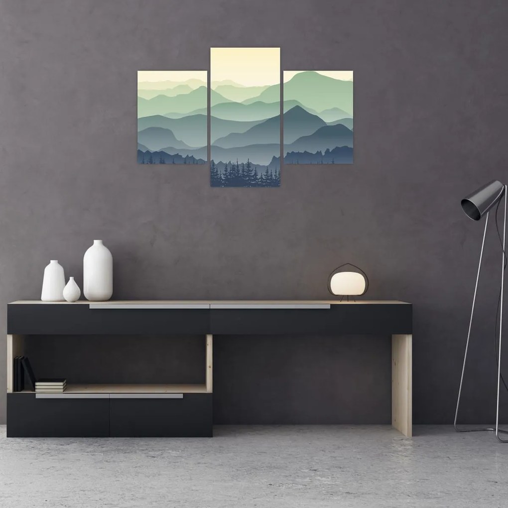 Tablou - Muntele Pădure (90x60 cm)
