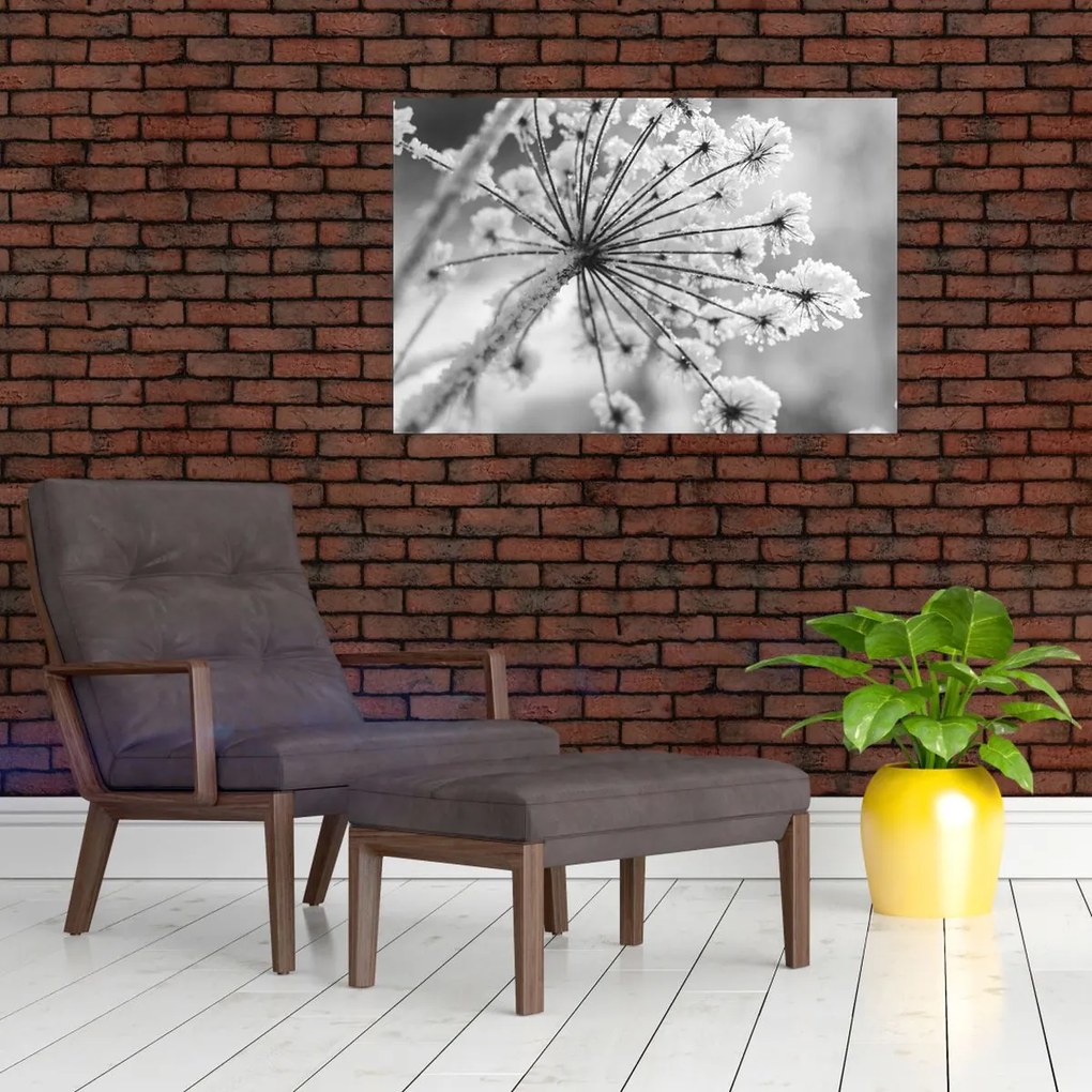 Tablou - Floare în timpul iernii (90x60 cm)