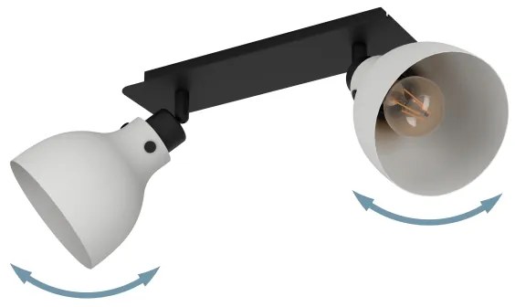 Spot Eglo 43828 MATLOCK 2xE27/40W/230V